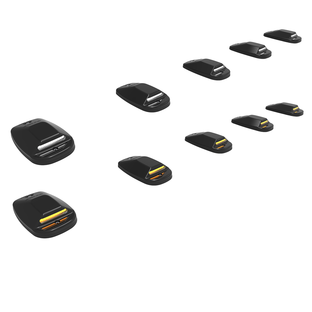 S-Series LED cab lights for 2010-2018 Dodge Ram 2500 / 3500 – Universal Black