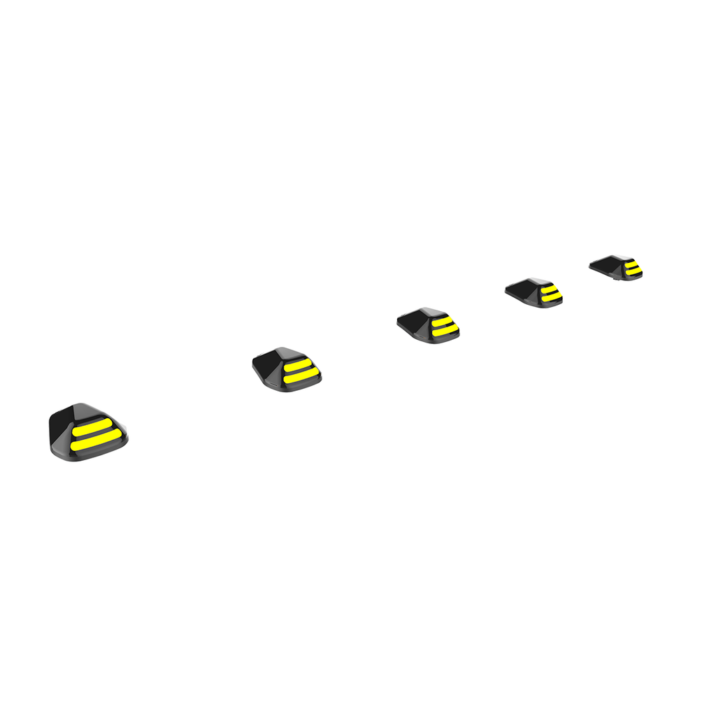 S-Series LED cab lights for 1999-2007 Ford F250 / F350 Superduty – Universal Black