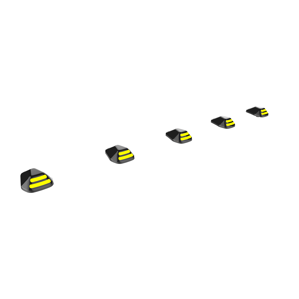 S-Series LED cab lights for 1999-2007 Ford F250 / F350 Superduty – Universal Black