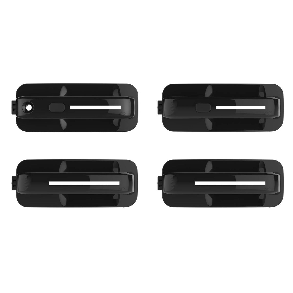 ION Series LED door handles for 2015-2020 Ford F-150 – Universal Black, with passive entry