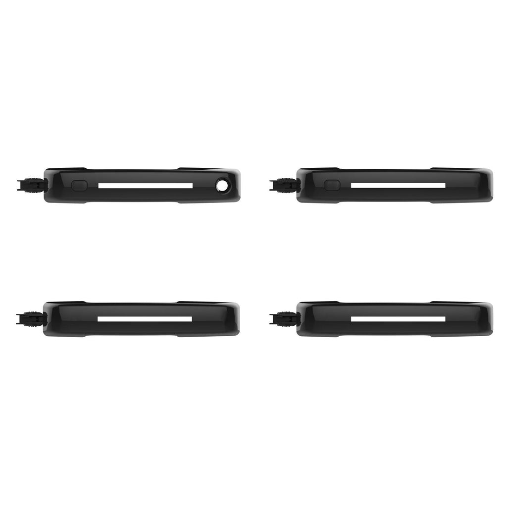 ION Series LED door handles for 2021-2026 Ford F-150 – Universal Black, with passive entry