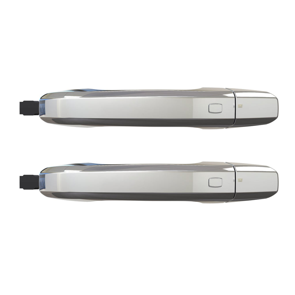 Rear Passive Entry Door Handles for 2019-2026 Chevy Silverado & GMC Sierra 1500 – Chrome