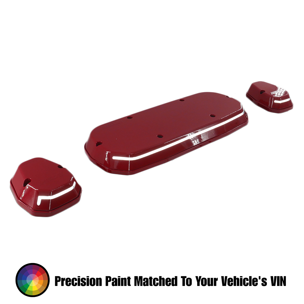S-Series LED cab lights for 1999-2007 Chevy Silverado & GMC Sierra 2500/3500 – Painted (VIN matched)