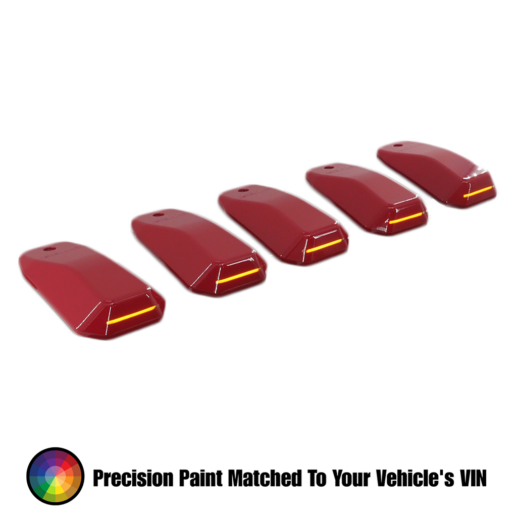 S-Series LED cab lights for 2019-2026 Dodge Ram 2500 / 3500 – Painted (VIN matched)