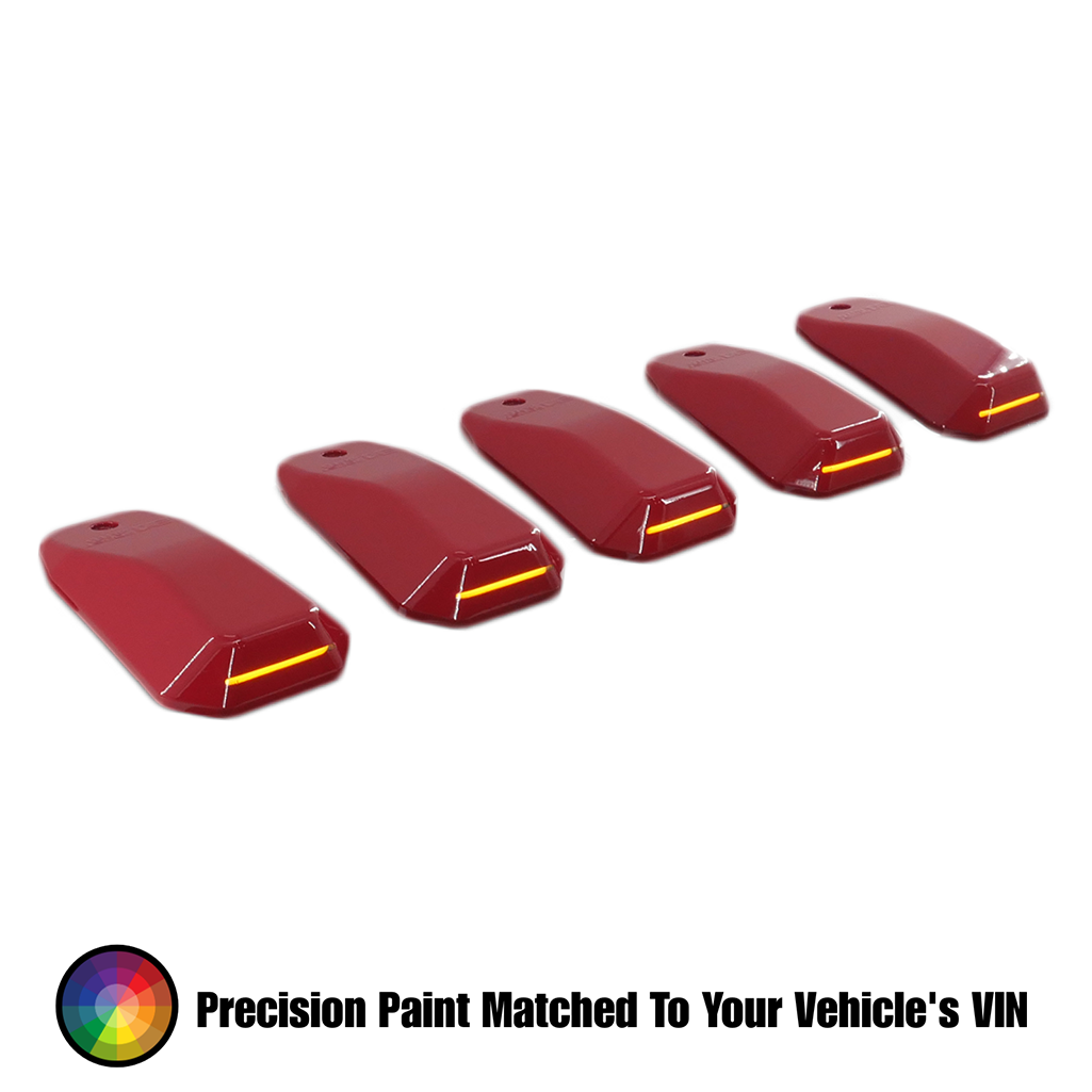 S-Series LED cab lights for 2019-2026 Dodge Ram 2500 / 3500 – Painted (VIN matched)