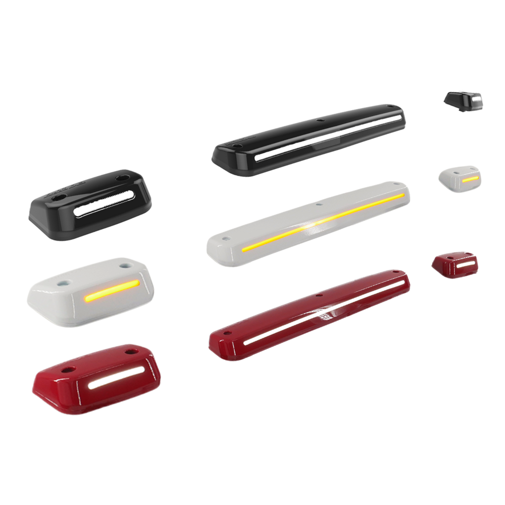 S-Series LED cab lights for 2007.5-2013 Chevy Silverado & GMC Sierra 1500 Retrofit