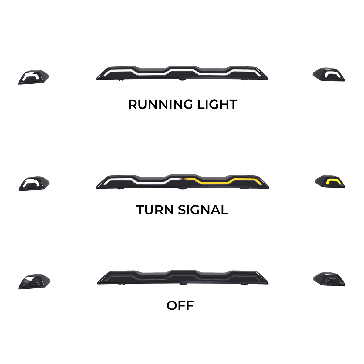 S-Series LED cab lights for 2020-2026 Chevy Silverado & GMC Sierra 2500/3500