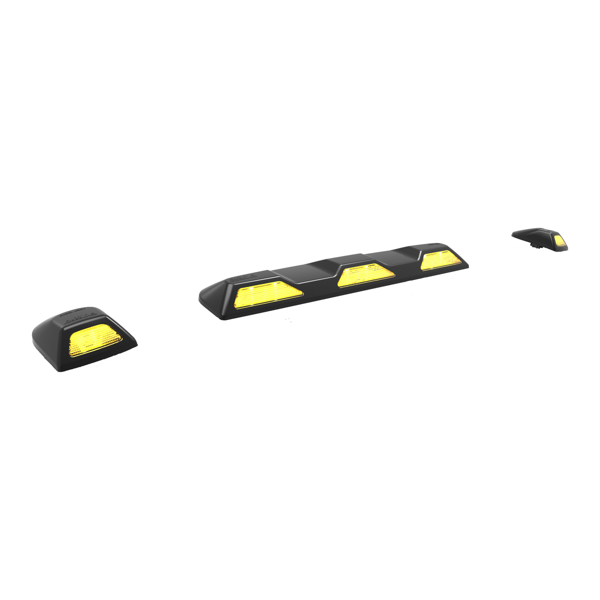 S-Series LED cab lights for 2020-2026 Chevy Silverado & GMC Sierra 2500/3500 – Universal Black, OEM Style