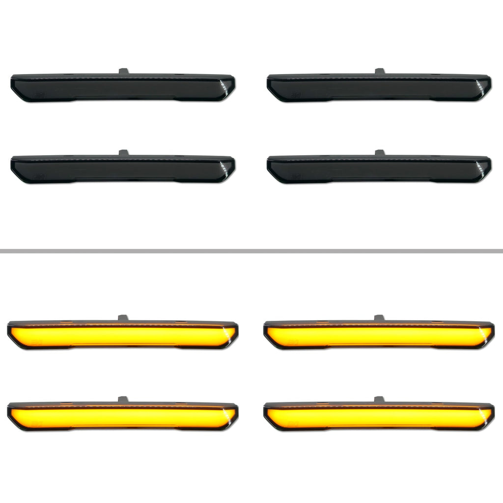 2023-2026 GMC Canyon fender lights – Smoked, full length LED