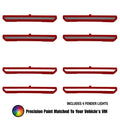 2023-2026 GMC Canyon fender lights – Painted (VIN matched), full length LED, white running light