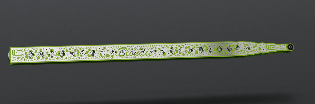 Custom ladder bar example with a custom script overlay, side view (render)